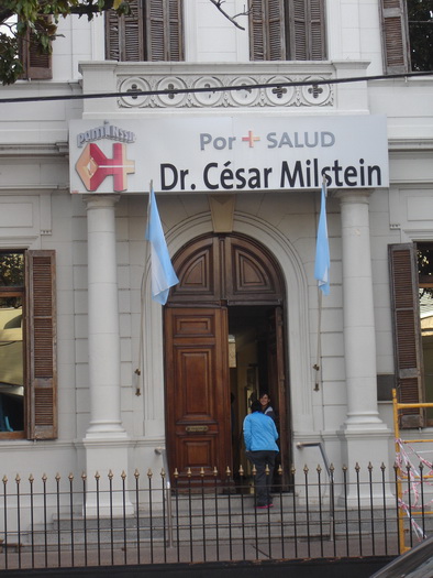 Centro de salud Dr. Cesar Milstein en San Cristobal